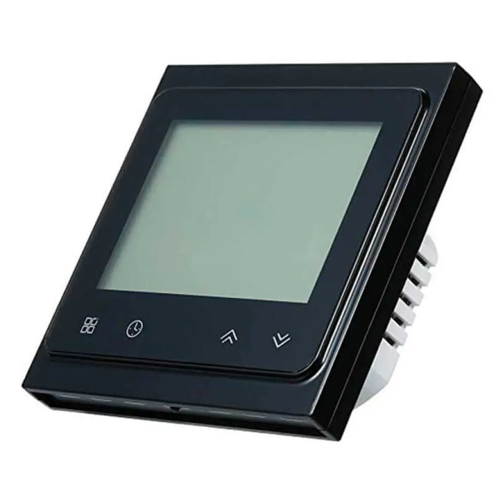 Терморегулятор Heat Plus BHT-002B сенсорний 16А чорний (BHT002B)- Фото 2